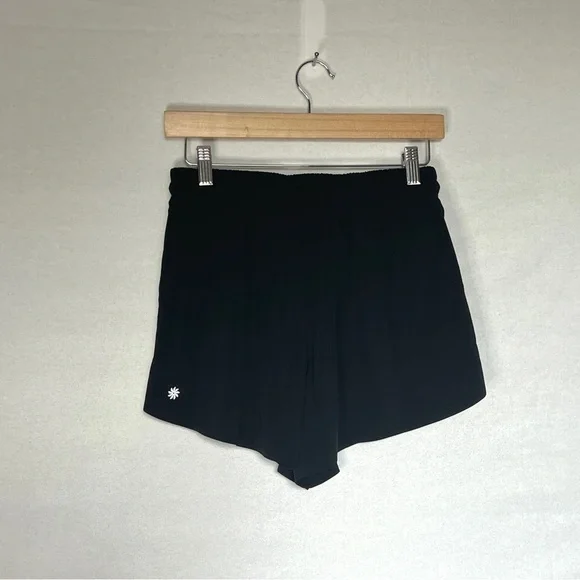 Athleta Black Crossroads High Rise Featherweight Athletic Shorts Women’s Size XS - Picture 3 of 11